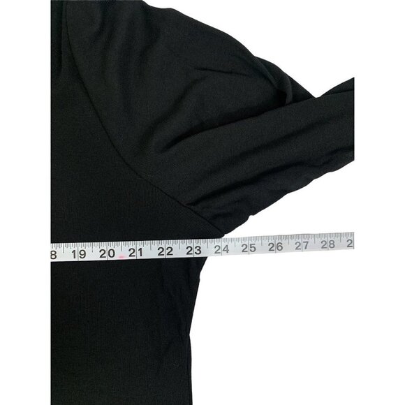 Karen Scott Women's Black Fall Top - Picture 6 of 9